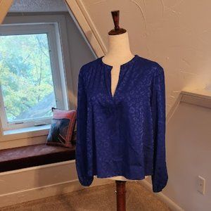 Allison Joy Camo Print Blouse